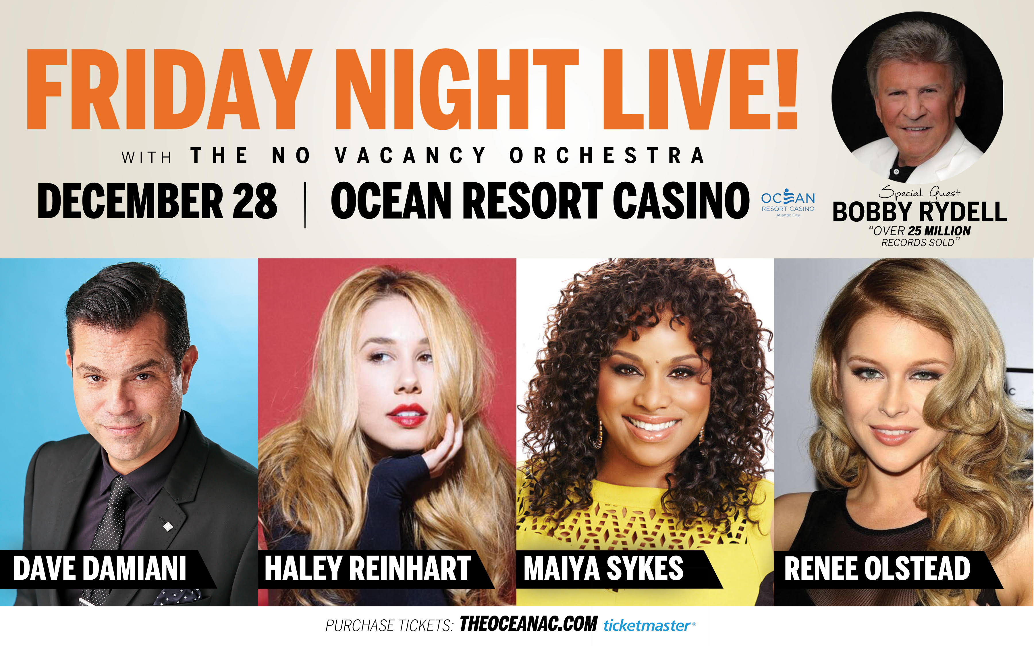 Friday Night Live w/ Bobby Rydell, Haley Reinhart, Renee Olstead & Maiya Sykes