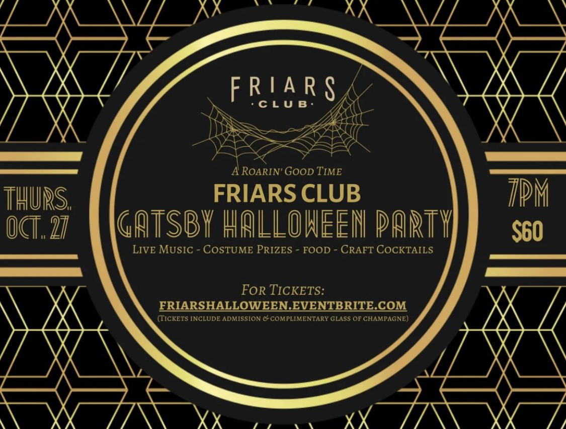 FRIAR'S CLUB GATSBY HALLOWEEN PARTY - NY, NY