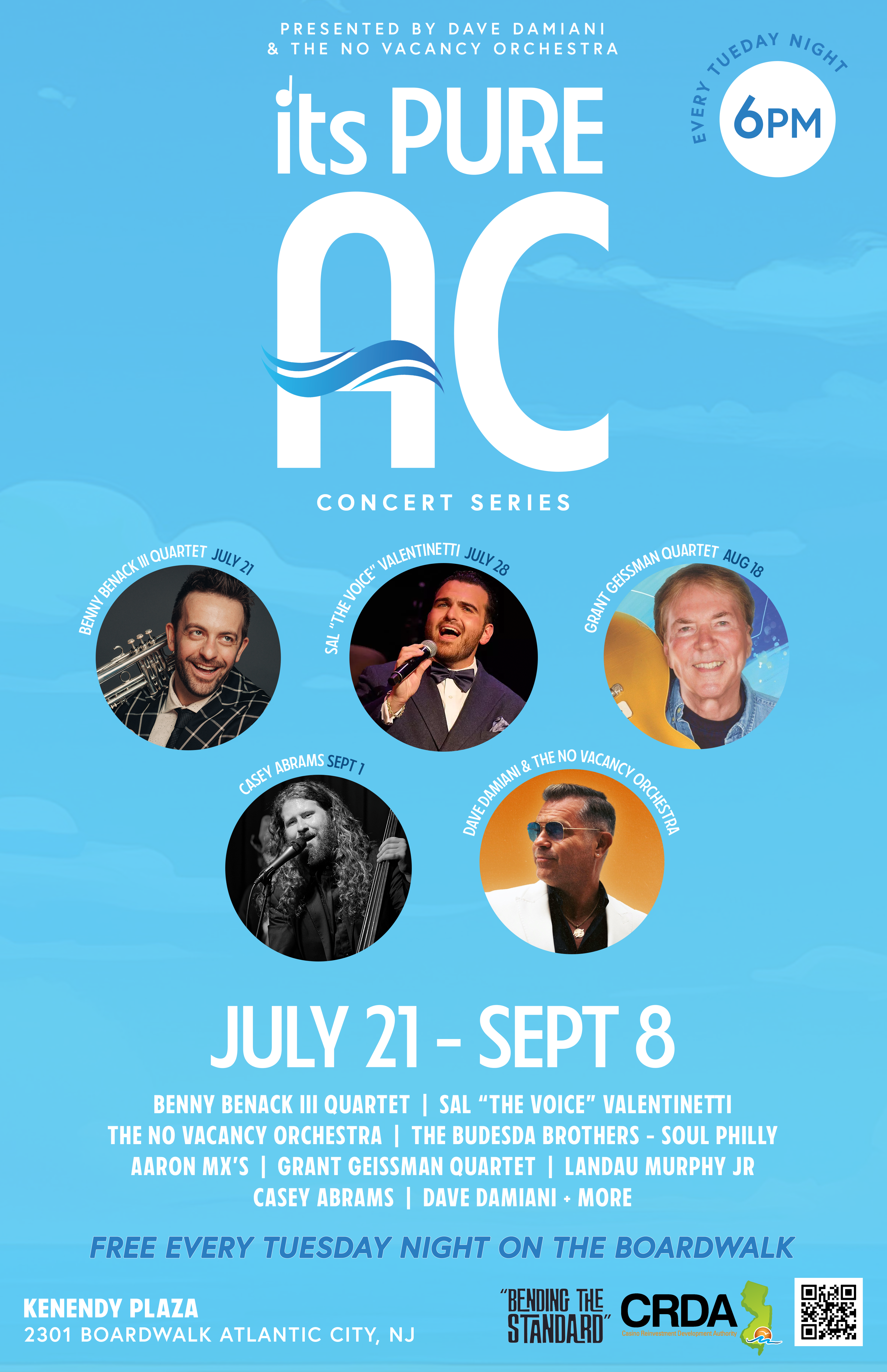 It's Pure AC Concert Series - Sal Valentinetti w/ The No Vacancy Orchestra